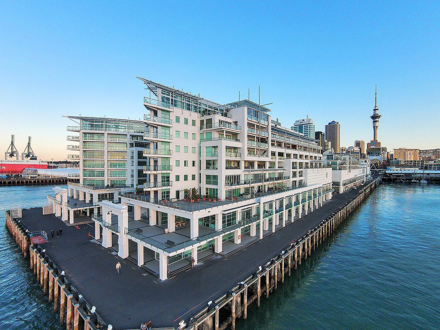 Waterfront Seaview Hotel Apartment - Same Building Block As Auckland Hilton Zewnętrze zdjęcie